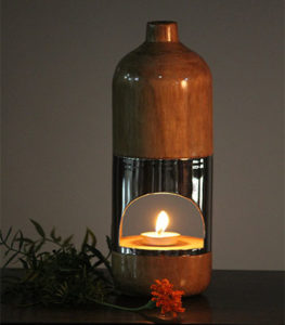 Wooden Aroma Diffuser with 304 Steel & Teak Wood